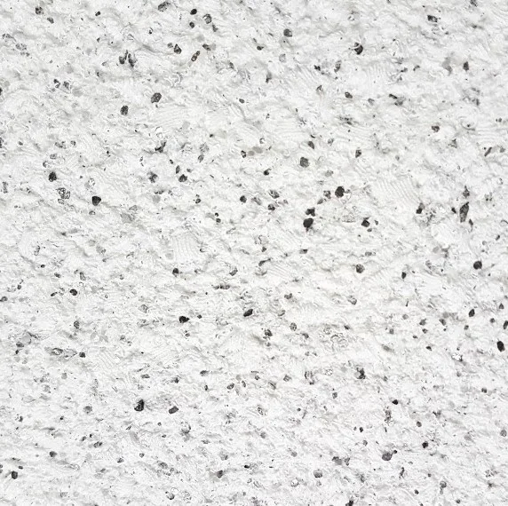 Baumwollputz Dekor in Granitoptik